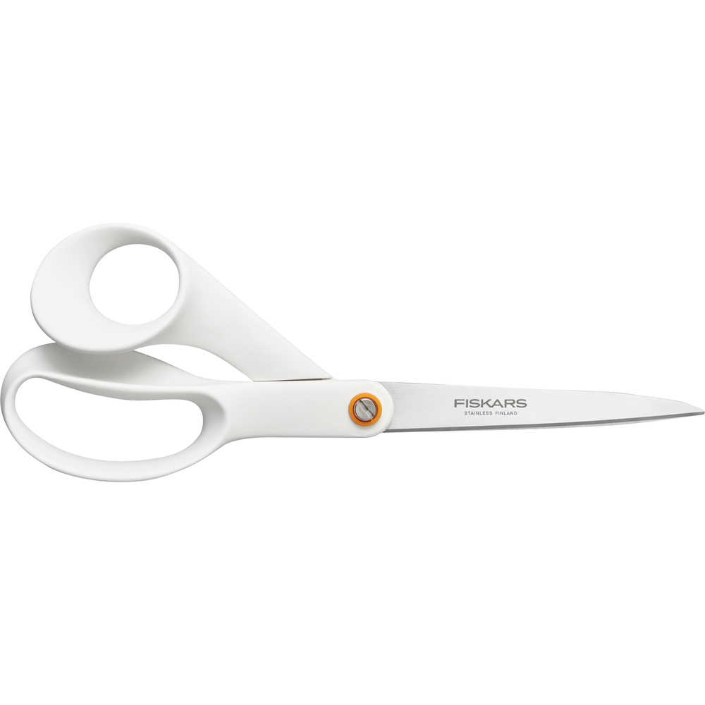Fiskars Universalschere, Gesamtlänge: 21 cm, Qualitätsstahl/Kunststoff | Functional Form, Weiß, 1020412 - Bild 2
