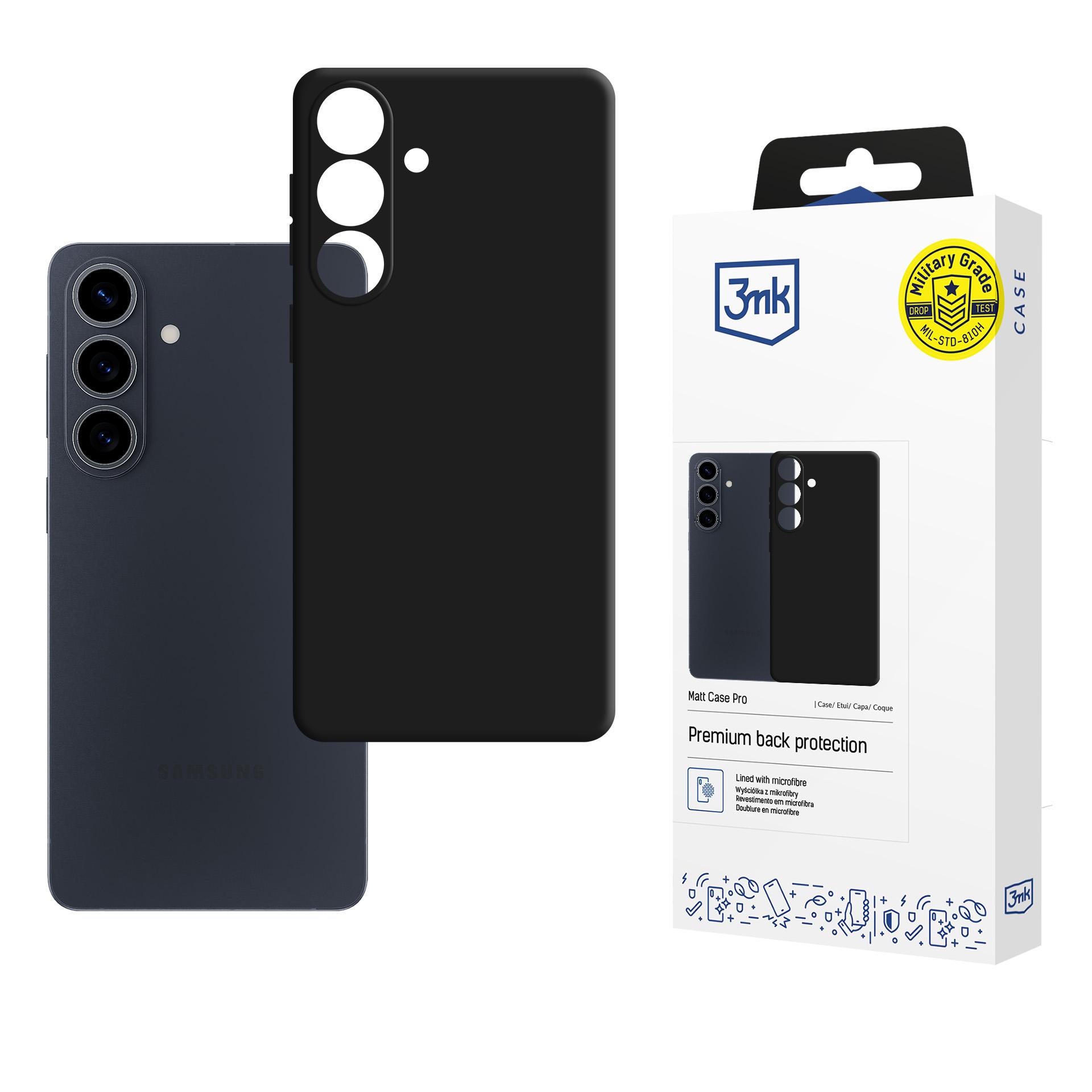 Oem Schwarz Samsung Galaxy S26 - 3Mk Matt Case Pro