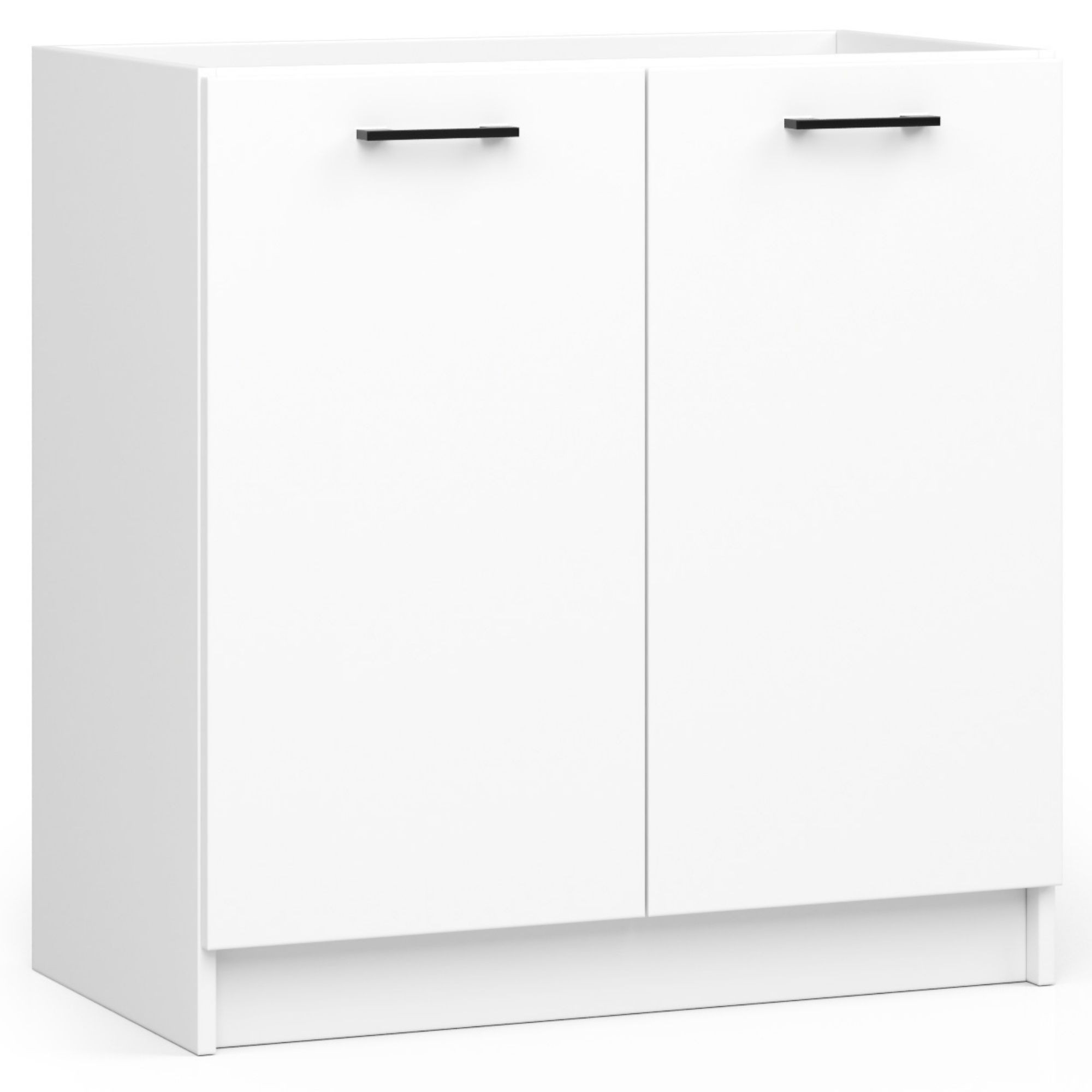 Armoires De Cuisine Basse Akord S80 Pour Évier Oliwia Blanc 80 Cm 2