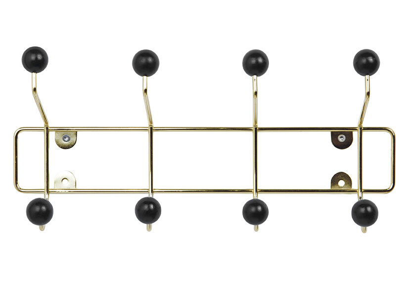 Goodhome Wand-Garderobenhaken SATURNUS, 34 cm - Image 4