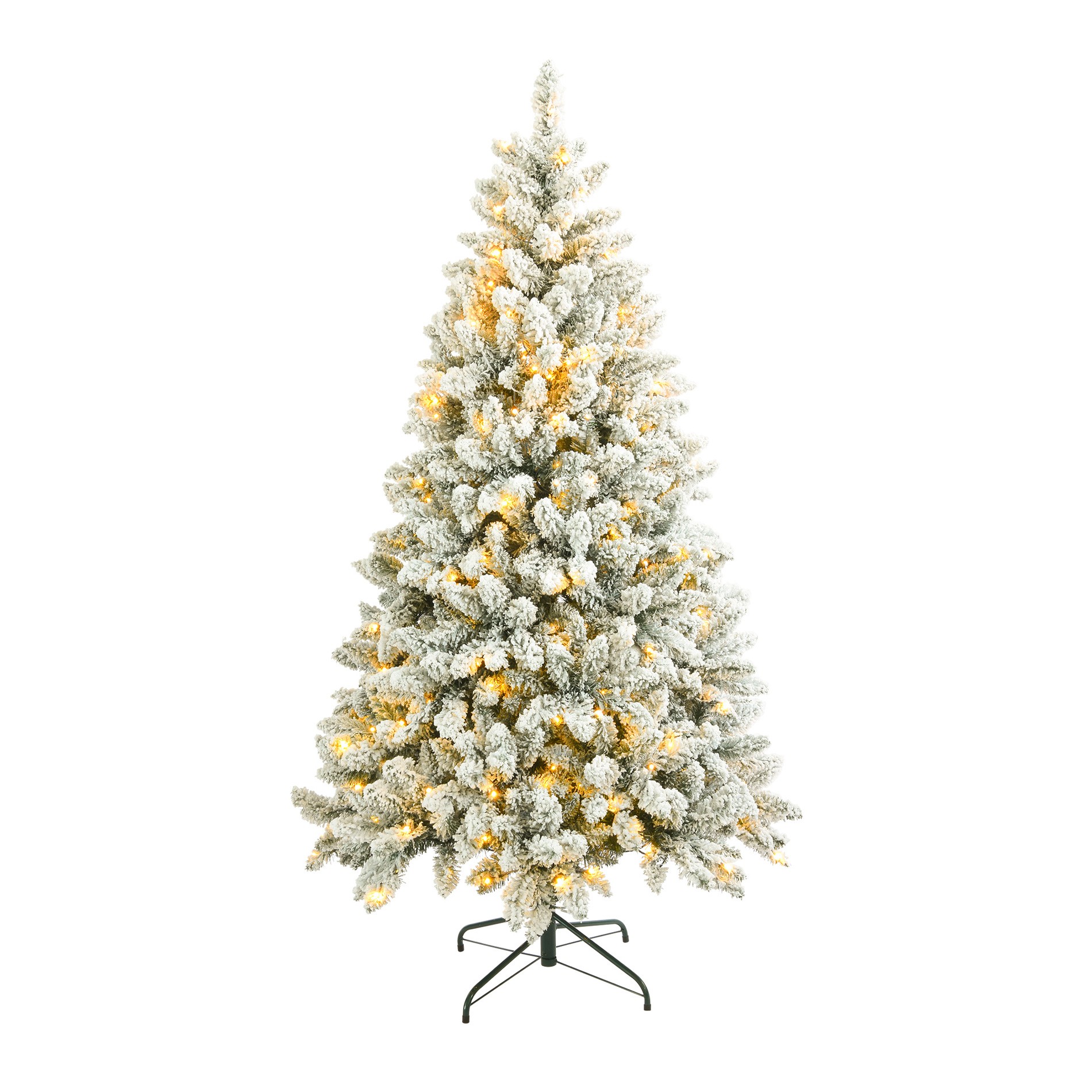 Mobili Rebecca Rebecca Mobili Albero Di Natale Innevato Abete Bianc...