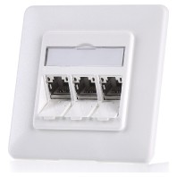 TN E-DATmod-3UP-rws - Anschlussdose, Cat.6A 3xRJ45,UP,rws TN E-DATmod-3UP-rws - Bild 5