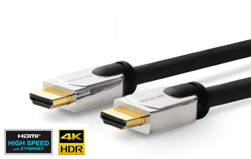 Vivolink Schwarz - Pro Hdmi Kabel Metall Head