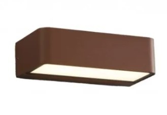Faro Barcelona Braun Takua Led, Außenwandleuchte