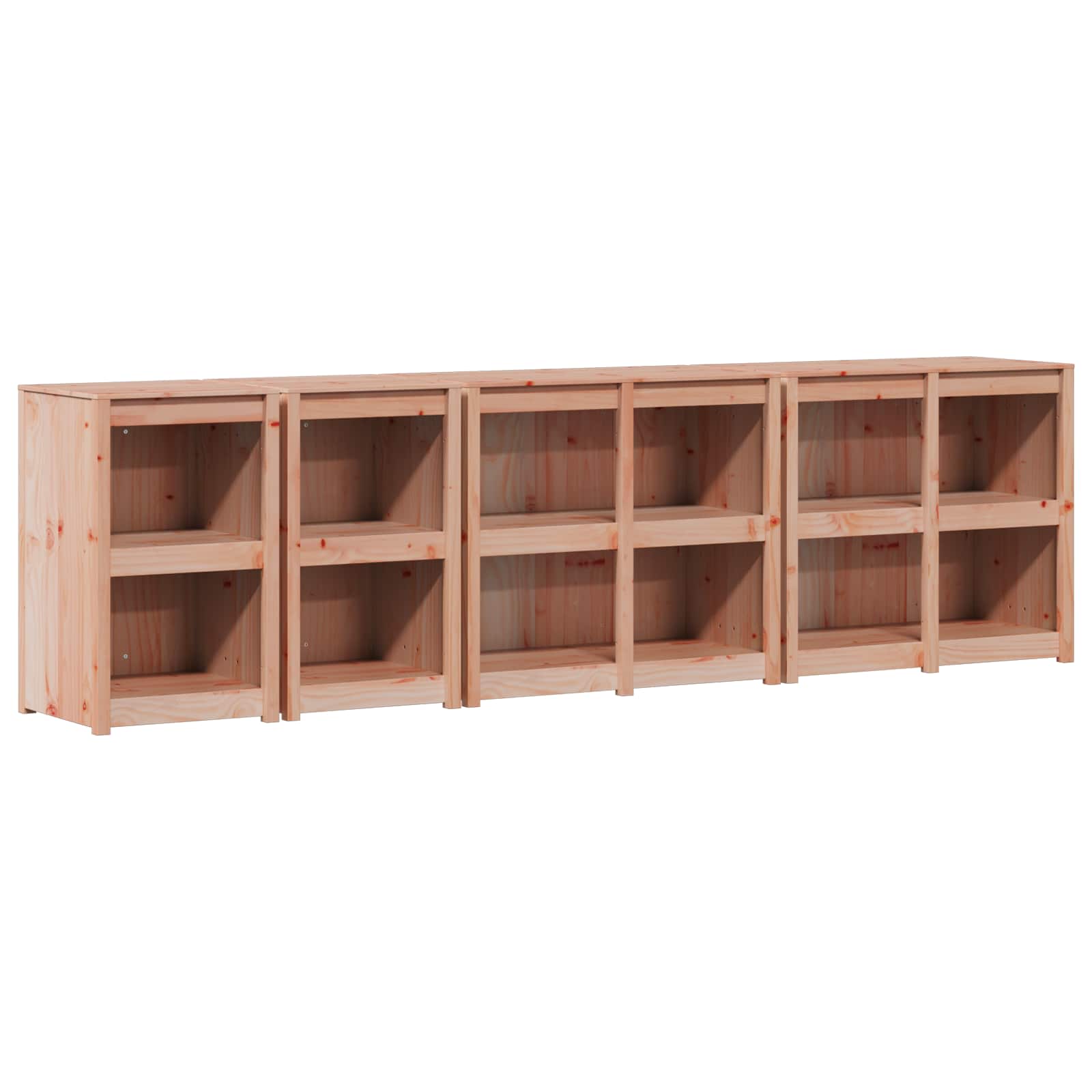 Meuble De Cuisine D'Extérieur Meppel 4 Pc Douglas Naturel Vidaxl