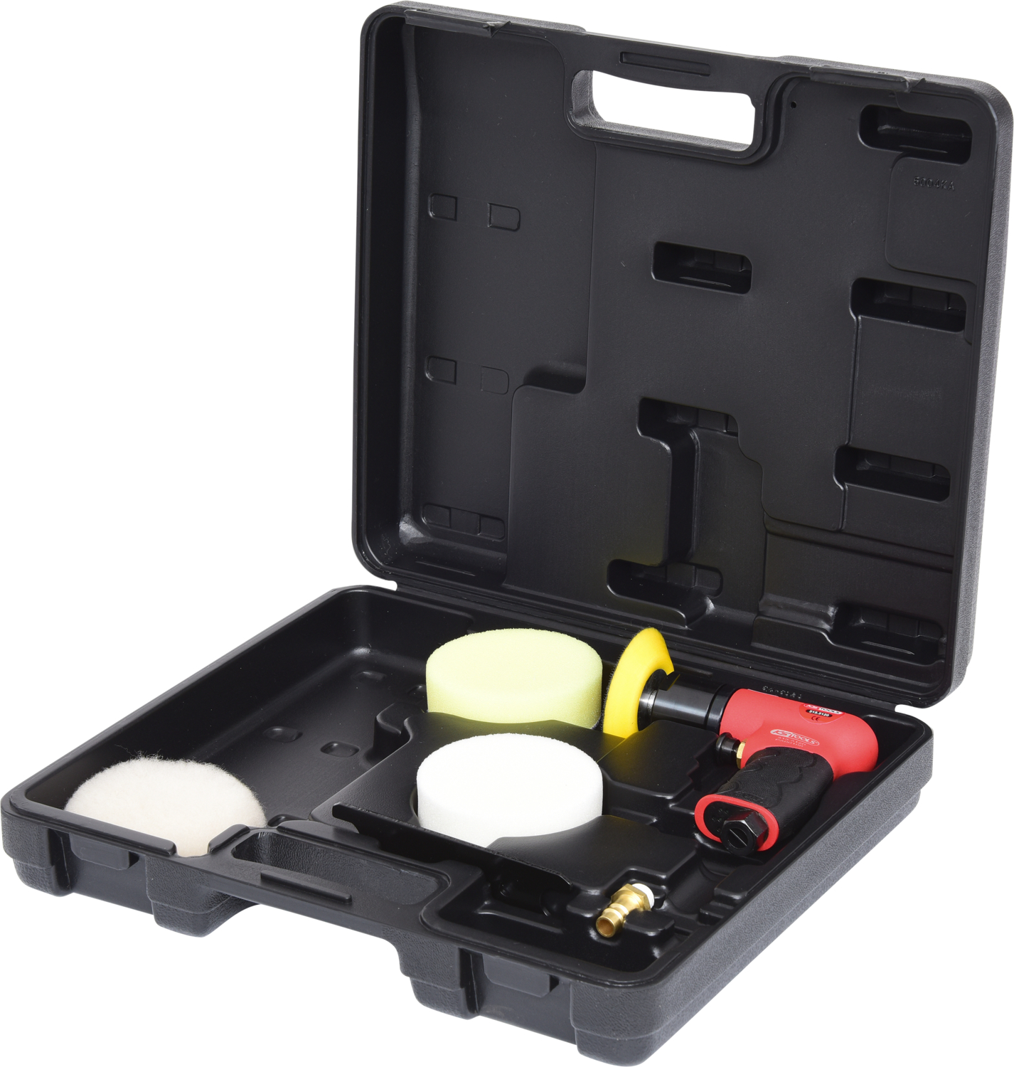 Kstools Ks Tools 1/4 Mini-Druckluft-Polierer-Satz, 5-Tlg.