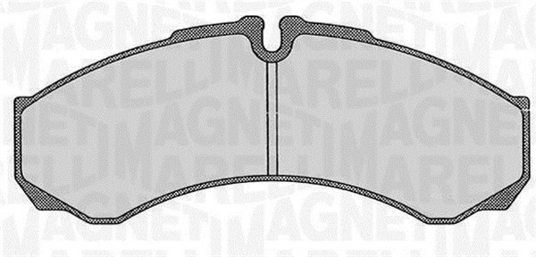 Magneti Marelli Mm Pf0526 Bremsbeläge Vorne Ohne Sensor
