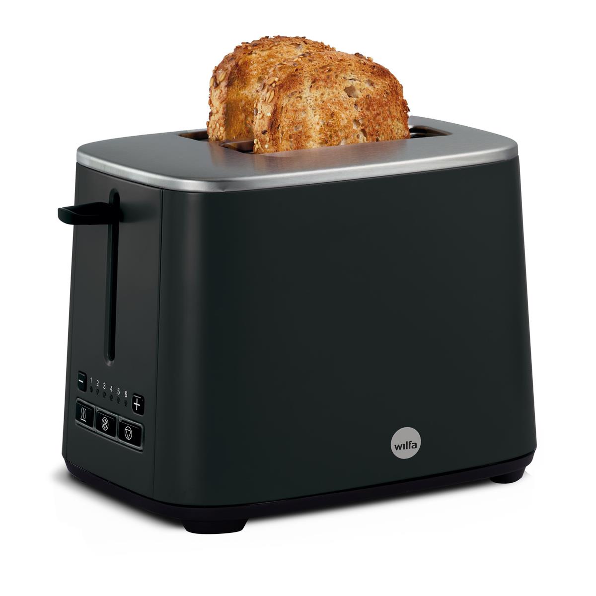 Wilfa Zwei-Scheiben-Toaster, Matt Raven-Black - Bild 3