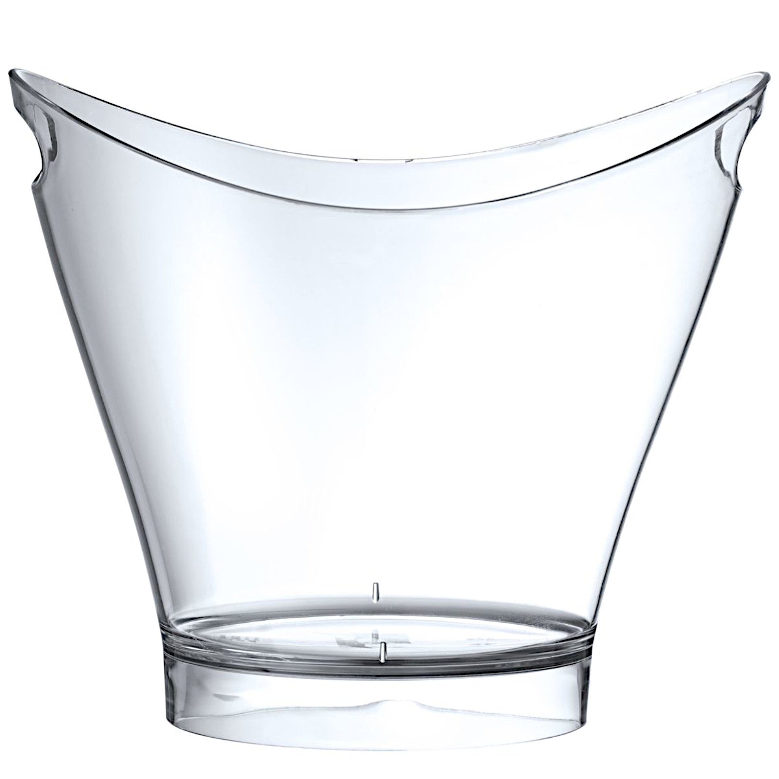 Oem Transparent Ovale, E Champagner-Weinschale, 6 L