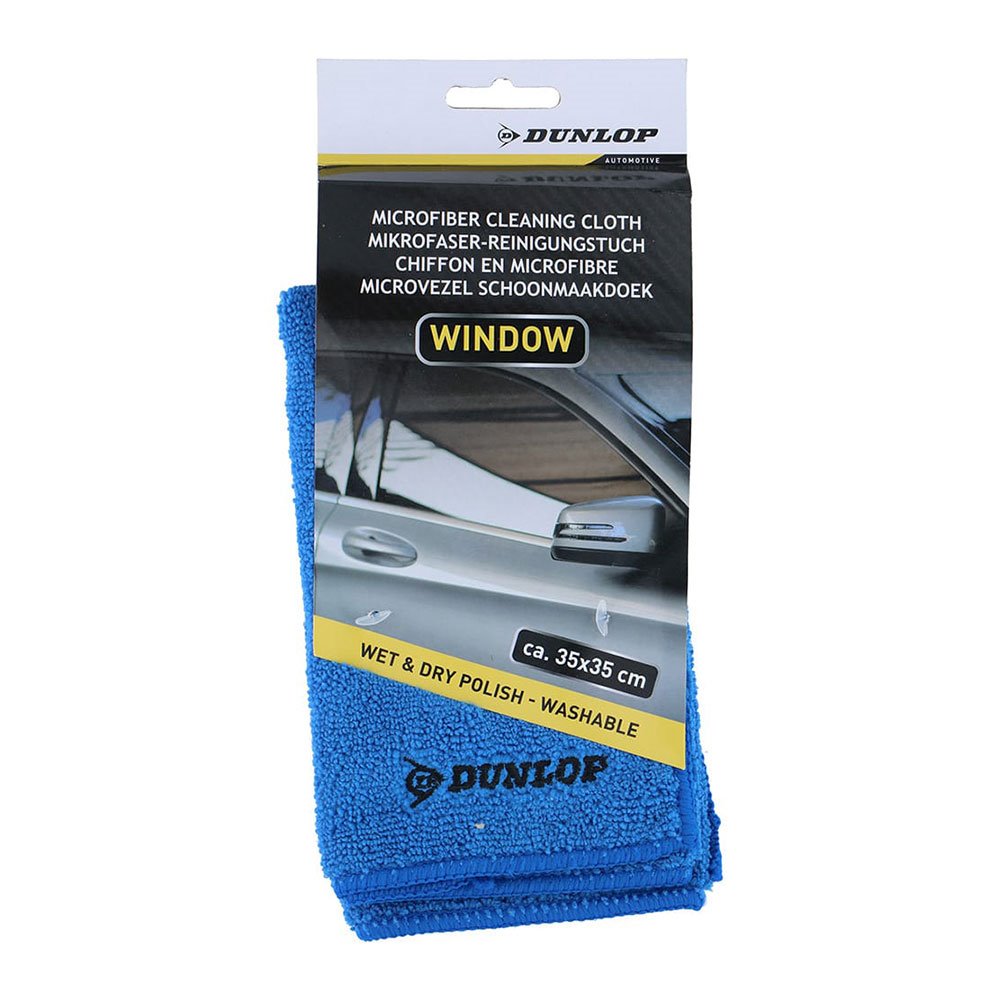 Dunlop Blau Fahrzeugreinigung Zubehör, Mikrofaser Tuch Glas 35X35cm 250Gsm - Image 3