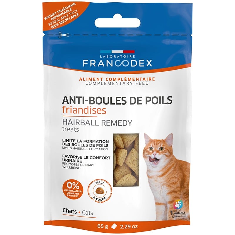 Francodex Leckerlis Für Katzen – Harnwege Und Verdauung 65 G
