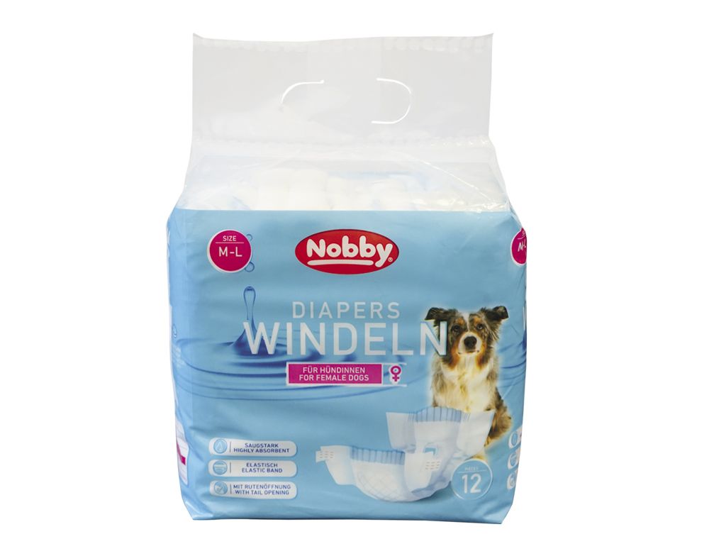 Nobby Blau/Weiss Windeln F. Hündinnen (Hund), Tierhygiene - Image 4