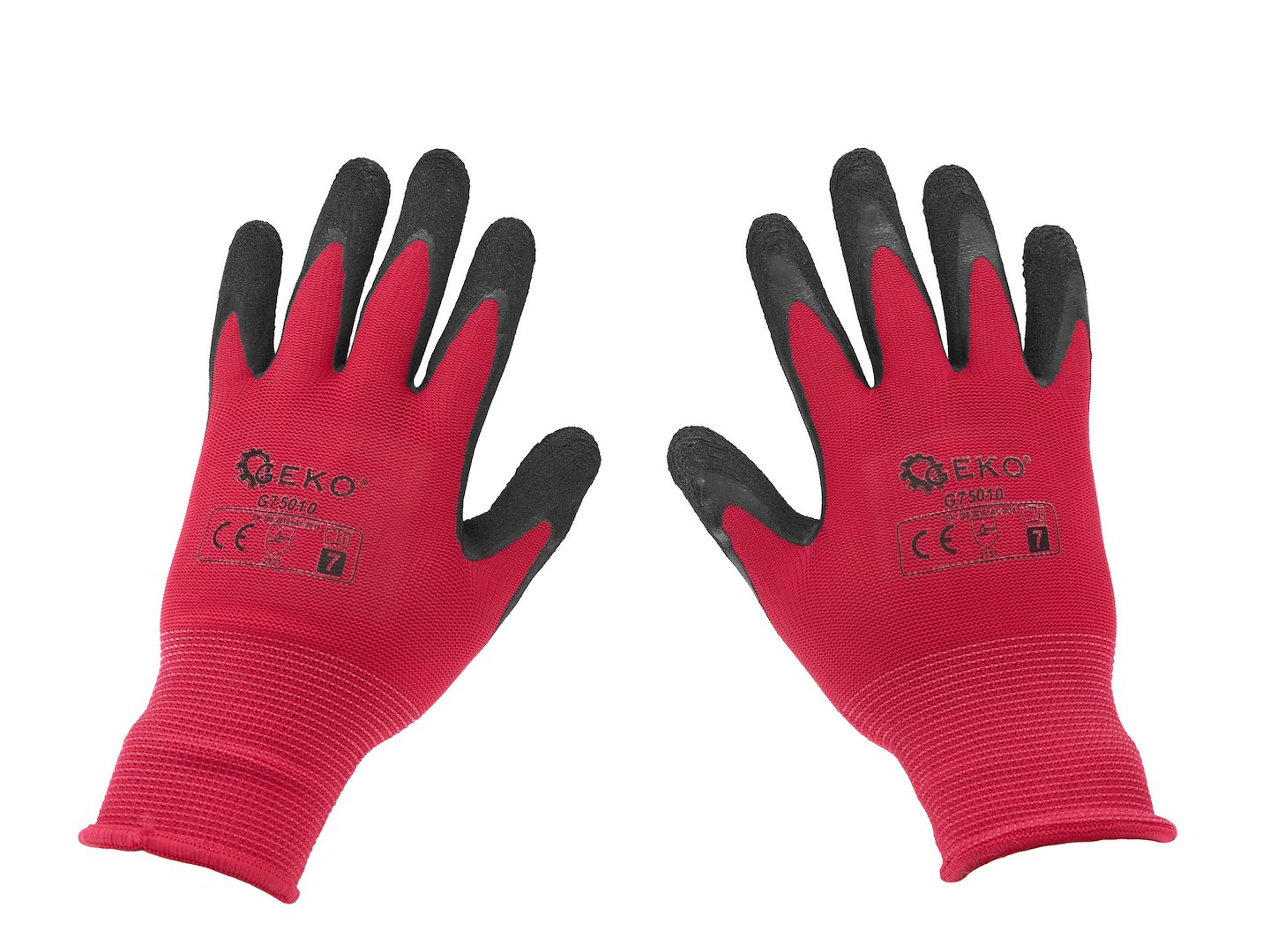 Import Beschichtete Schutzhandschuhe Größe 7 - Rosa (12/240)