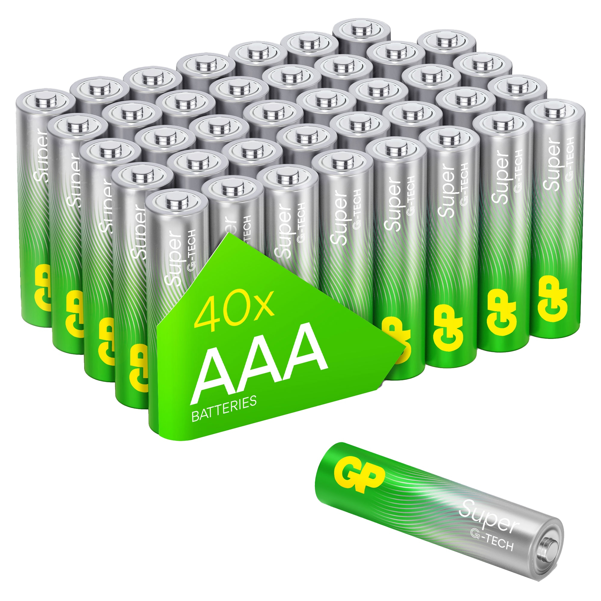 Gp Super Micro (Aaa)-Batterie Alkali-Mangan 1.5 V 40 St. - Bild 4
