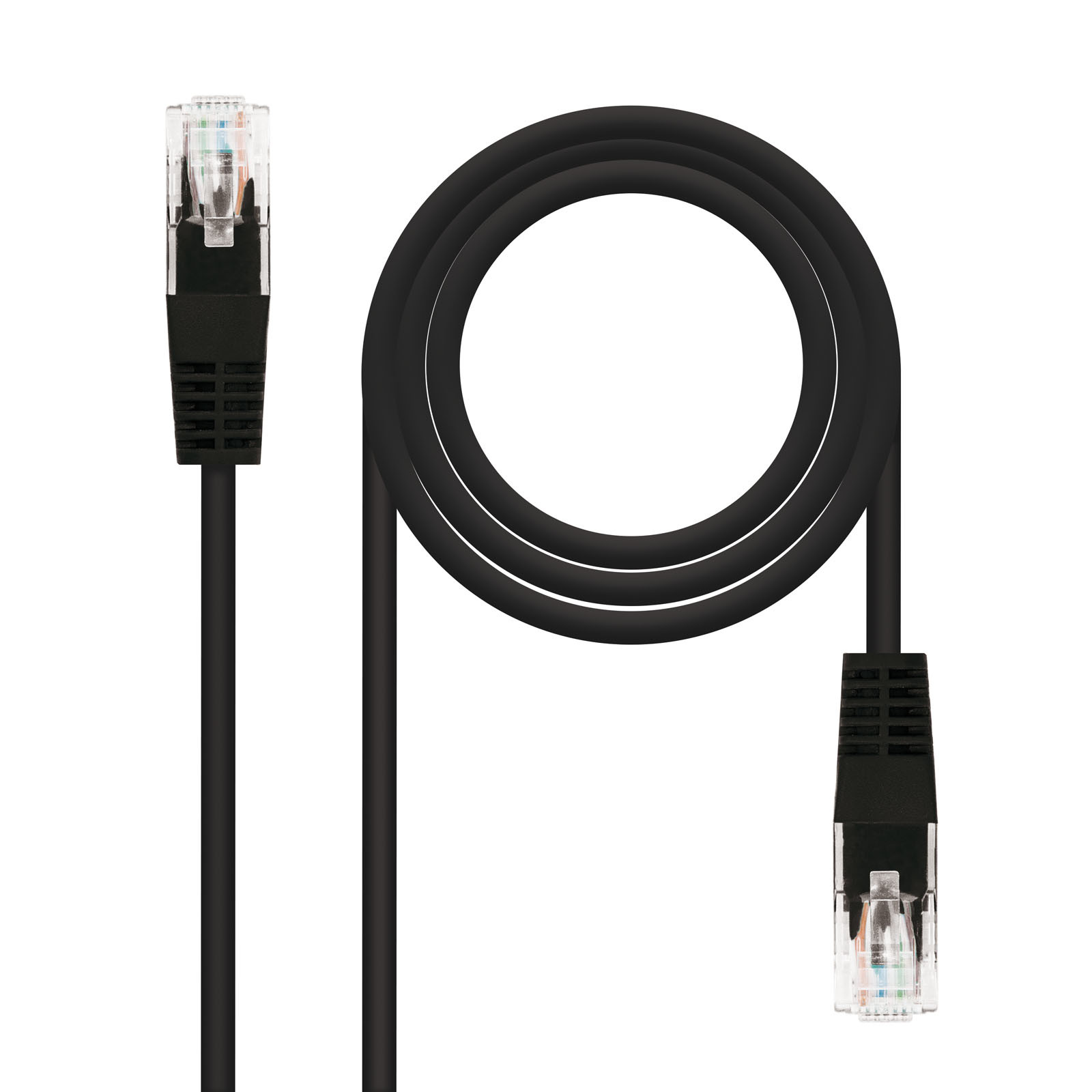 Nano Cable Schwarz Rj45 Utp Cat5e Rj45 Patch-Kabel Utp Cat5e 3M