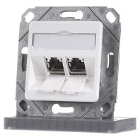 Metz Connect Anschlussdose, Cat.6a Tn E-Datmod-2Upk-Rws 1309121102-E-90 - Bild 5