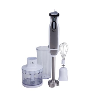 Jata BT199 Stabmixer 1000 W, inklusive Zubehör inkl. Messbecher 600 ml, Doppelklinge aus Titan, elektronischer Geschwindigkeitsregler, abnehmbarer Edelstahlfuß - Bild 3
