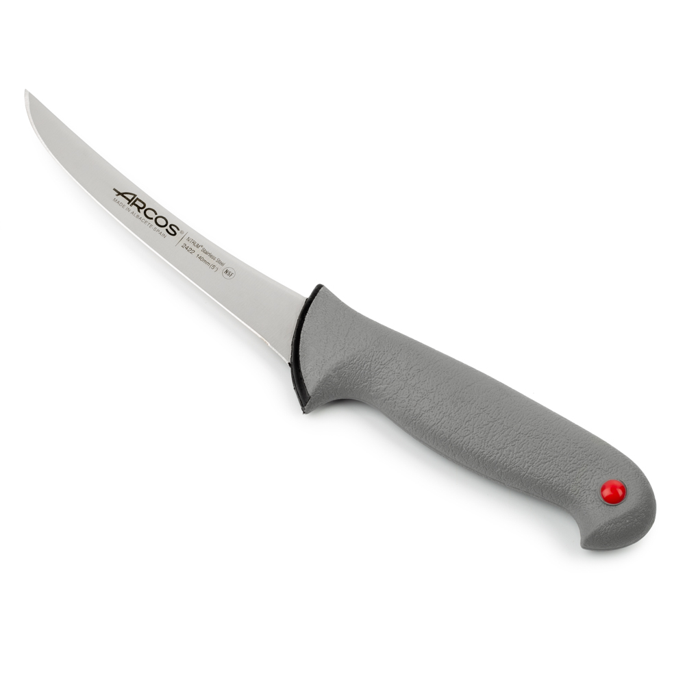 Arcos Mehrfarbig Ausbeinmesser Farbe - Prof 242200 Edelstahl Nitrum Und Mango Ergonomische Polypropylenklinge Und 14 Cm, Vitrine