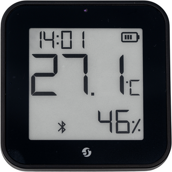 Shelly BLU H& T Display ZB schwarz - Bluetooth & Zigbee Temperatur/Luftfeuchtigkeitssensor - Bild 4