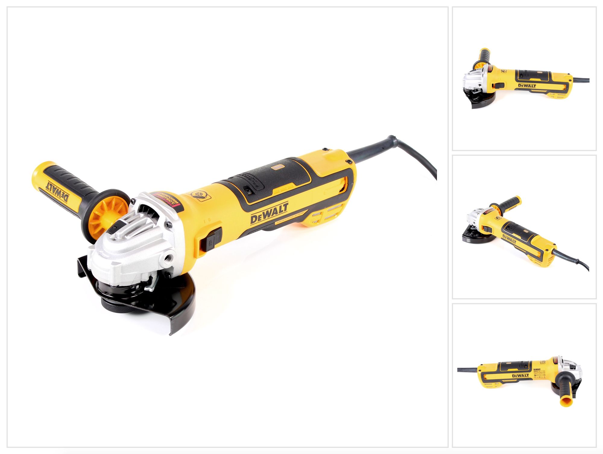 Gelb/Schwarz Werkzeuge - Winkelschleifer 125 Mm, 1700 W Dwe4347 - Dewalt - Bild 7