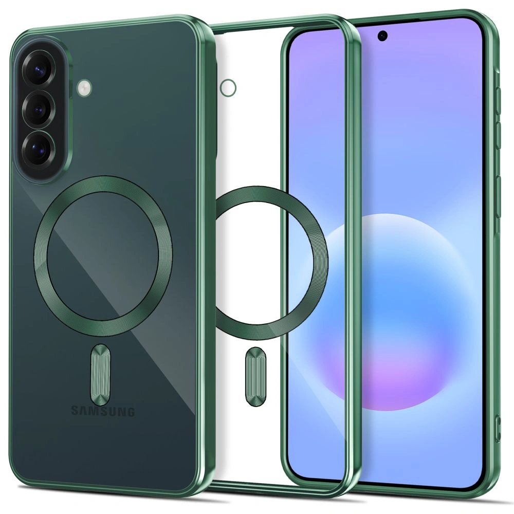 Tech-Protect MagFlex MagSafe Case for Samsung Galaxy A37 5G - Clear Green - Bild 2