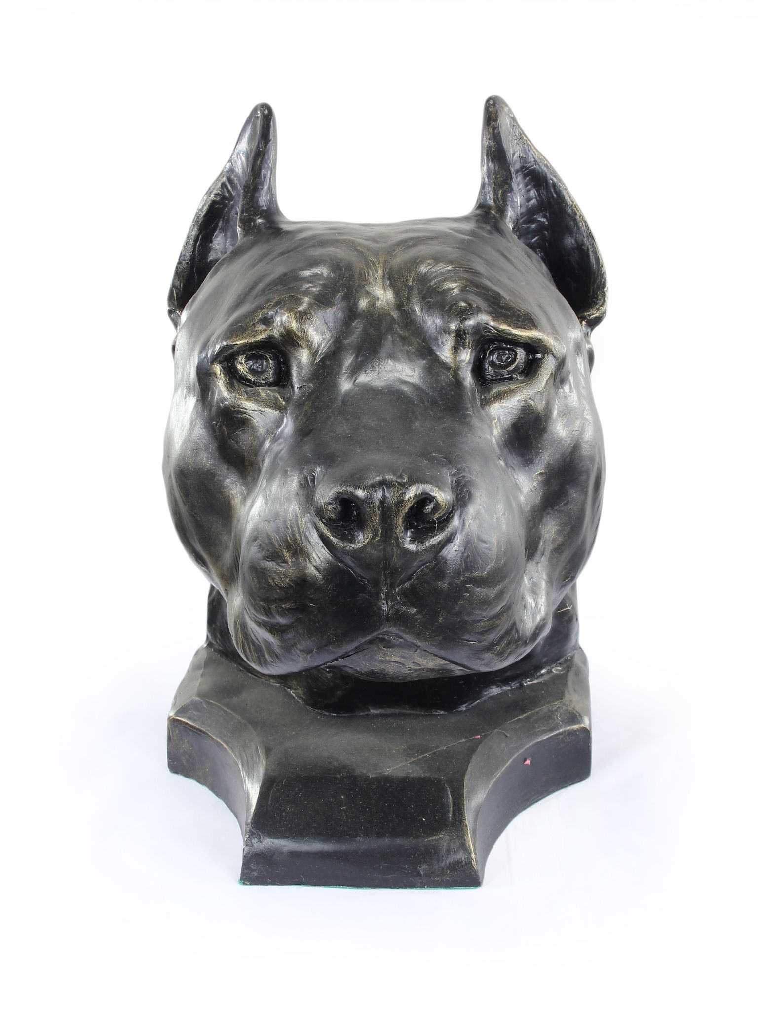 Amerikanischer Staffordshire Terrier, Amstaff, Amstaf – Urne Für Hundeasche, Hundebüste, Großer Hundekopf Für Den Garten Von Art-dog