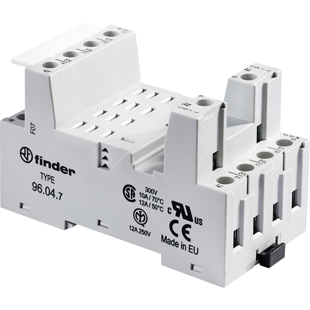 Finder 96.04.7 Relaissockel (L X B X H) 48.2 X 43.4 X 82.5 Mm 1 St.