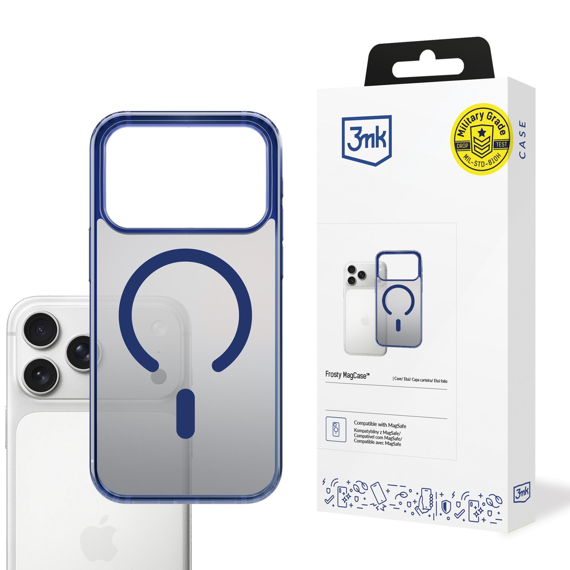 Oem Blau Apple Iphone 17 Pro Max – 3Mk Frosty Magcase