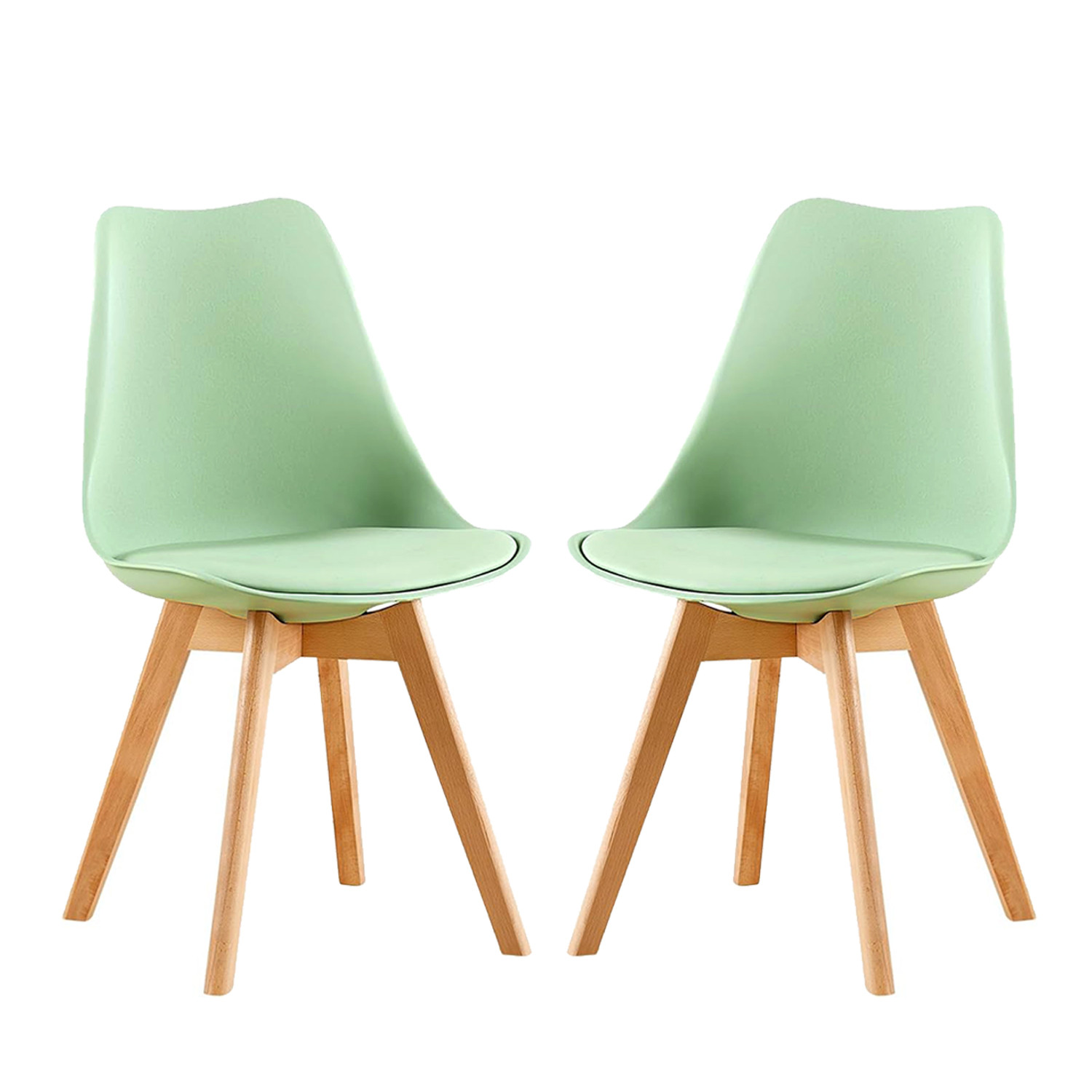 2 Chaises Tulipes Salle À Manger Scandinaves Bm Home Salle De Bureau