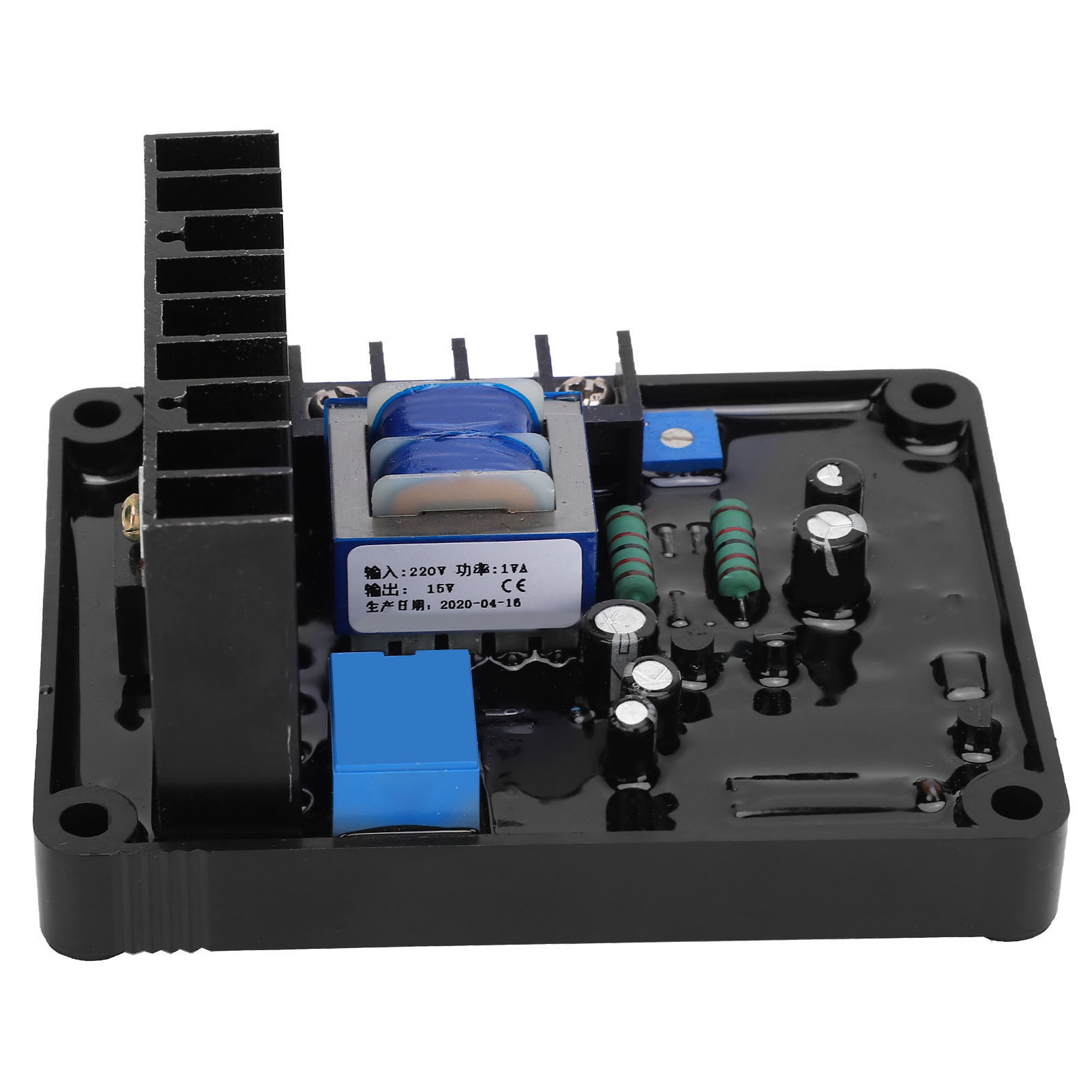 Régulateur de tension GB-160 pour groupe électrogène, entrée 400 V triphasé 3 fils, protection basse vitesse