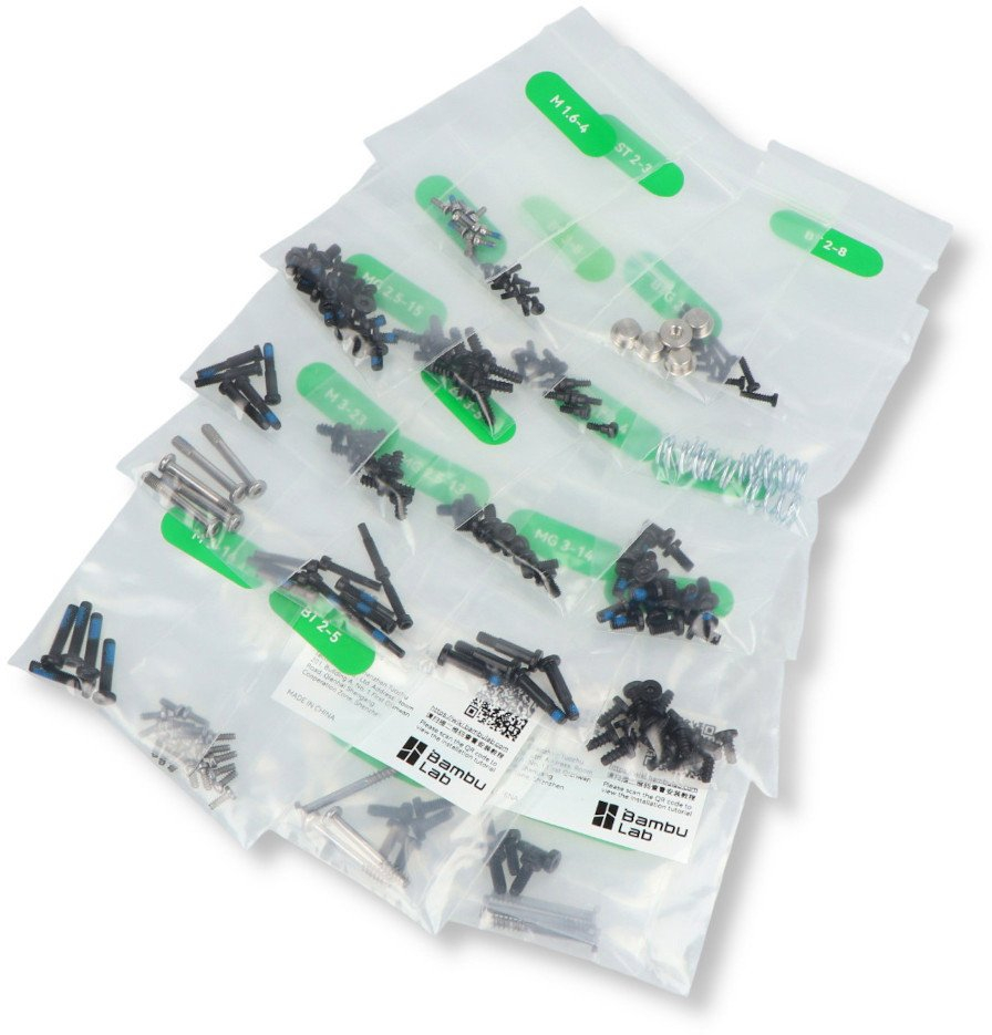 Bambu Lab P1p/ P1s/ X1/ X1c/ Ams Screws Kit - Bild 3
