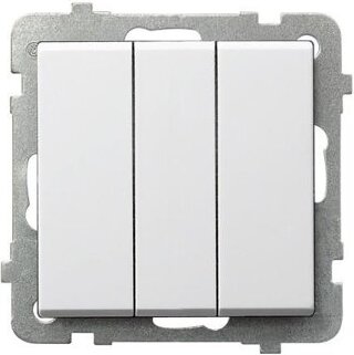 SONATA MODUL WEISSER SCHALTER 3-FACH FEDERKLEMMEN 10AX 250V - Bild 5