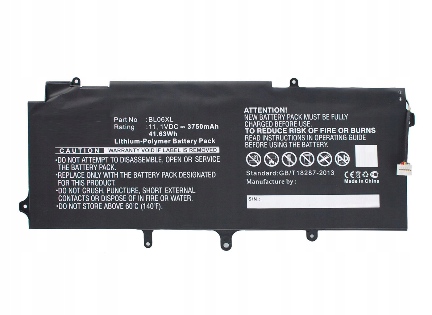 Microbattery Coreparts-Akku Für Hp 722236-171