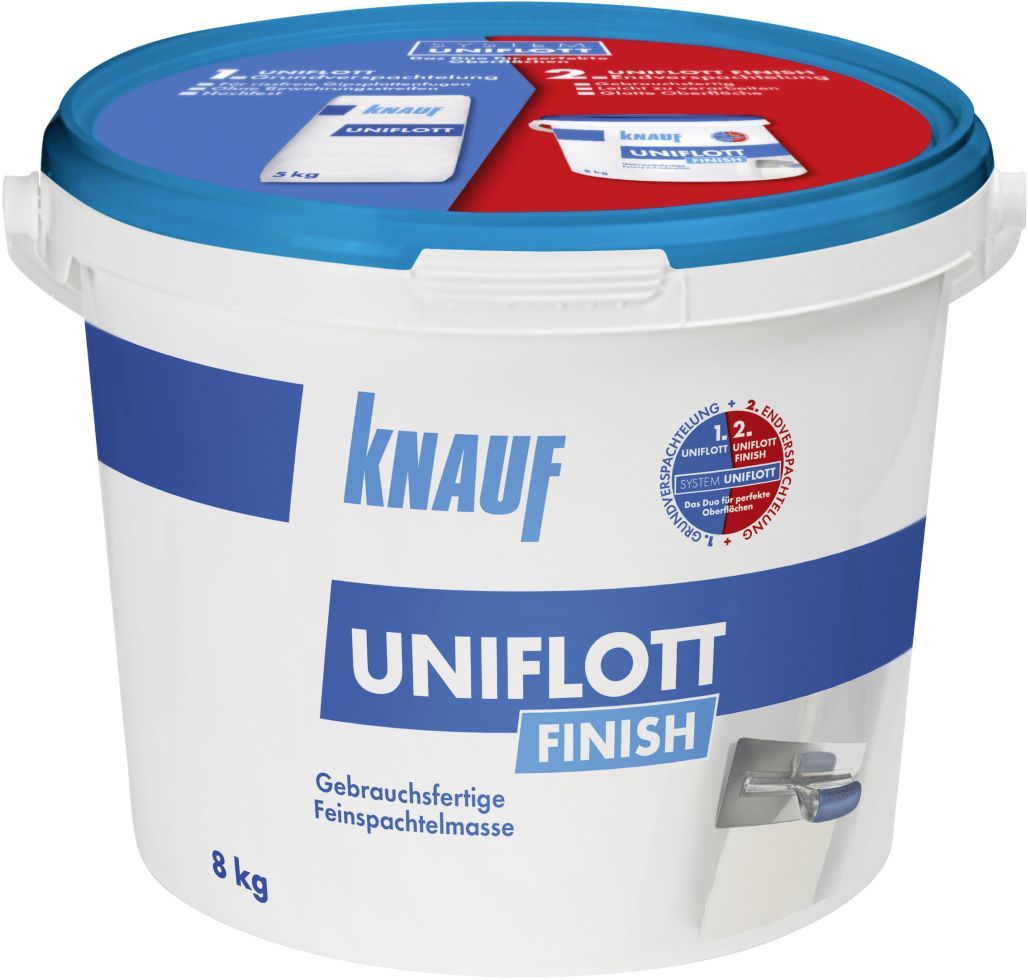 Uniflott Finish Spachtelmasse 8 Kg Uniflott - Knauf