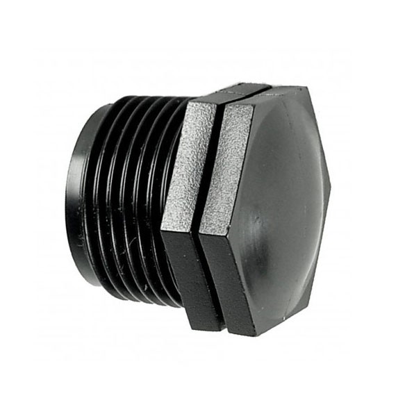 Tappo Filettato Maschio In Polipropilene Pn10 1/2" Ir61020m0n200