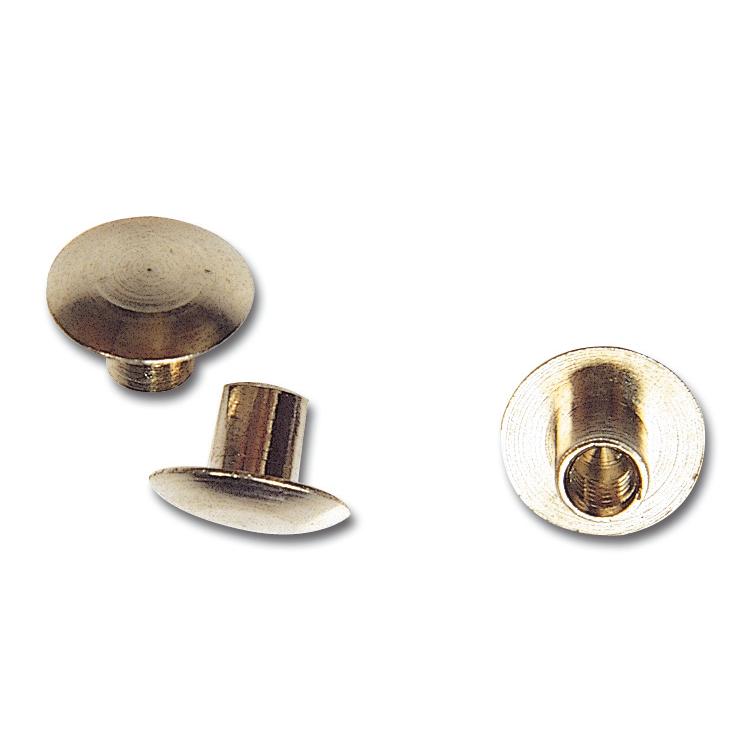 Borchia M4 Mm.12 Ottone Nichelato