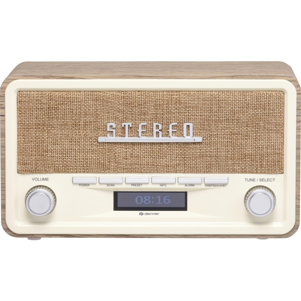 Braun Bluetooth-Retro-Radio Dab-18 Wh - Bild 6