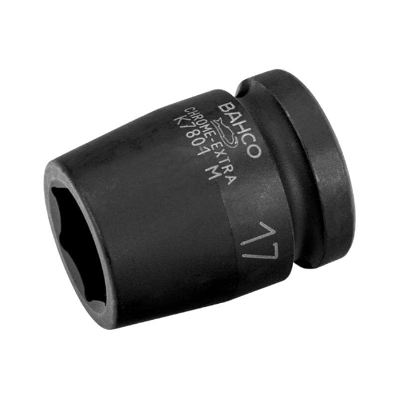 Bahco Grau 1/2 Kraft-Steckschlüssel-Einsatz, Sechskant, 10 Mm, Phosphatiert
