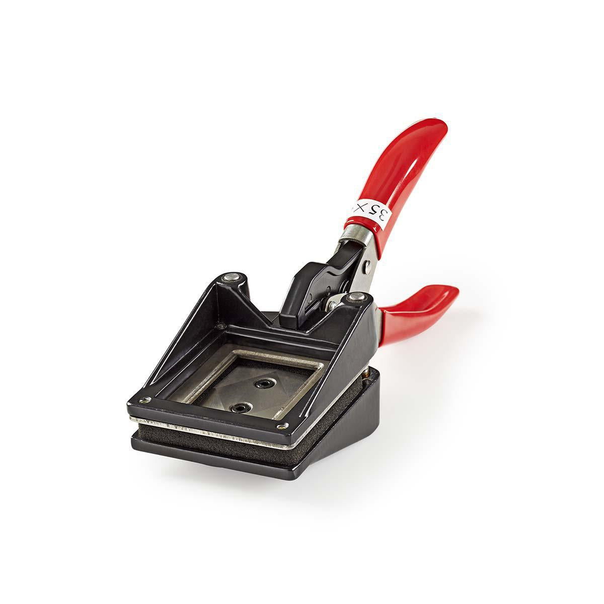 Nedis Cutter für Reisepassfotos, 35 x 45 mm (1 Blatt), Schneidemaschine, Schwarz - Bild 4