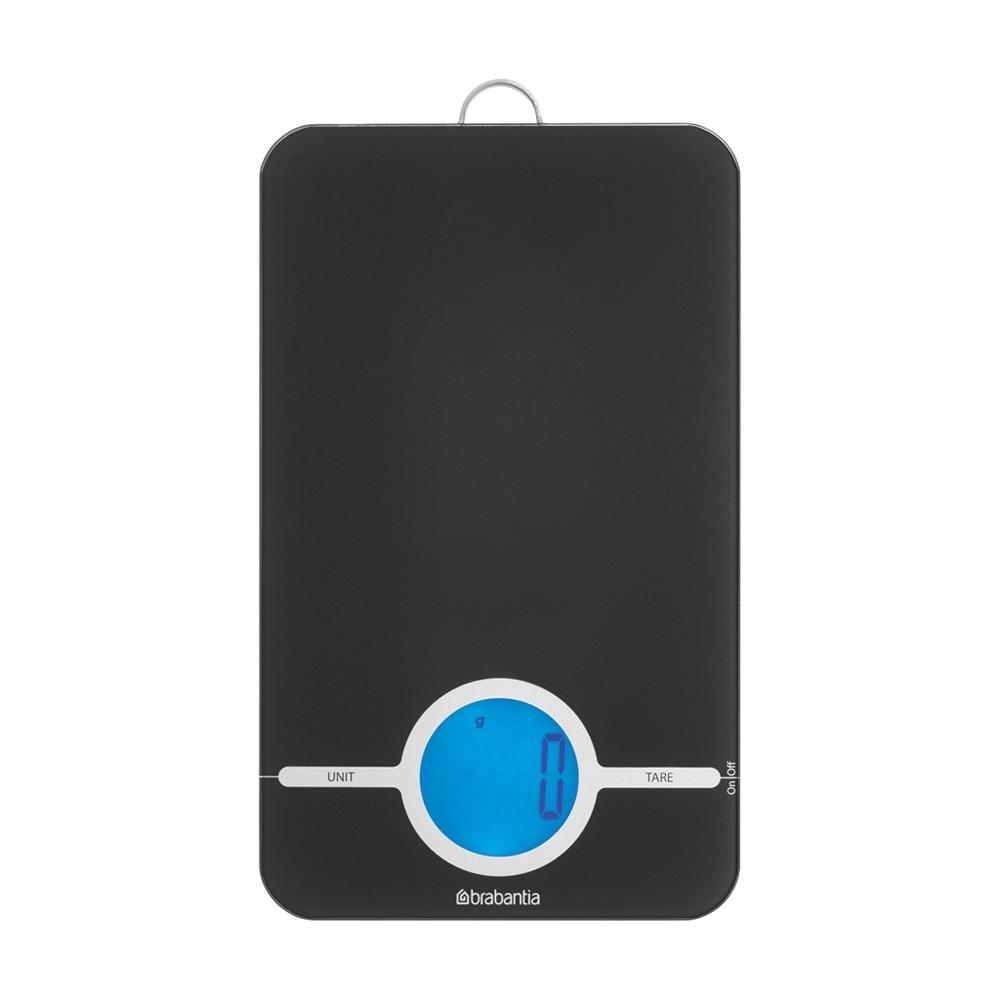 Brabantia Tasty+, Elektronische Küchenwaage, 5 kg, 1 g, Schwarz, Glas, Kunststoff, Glas - Image 2