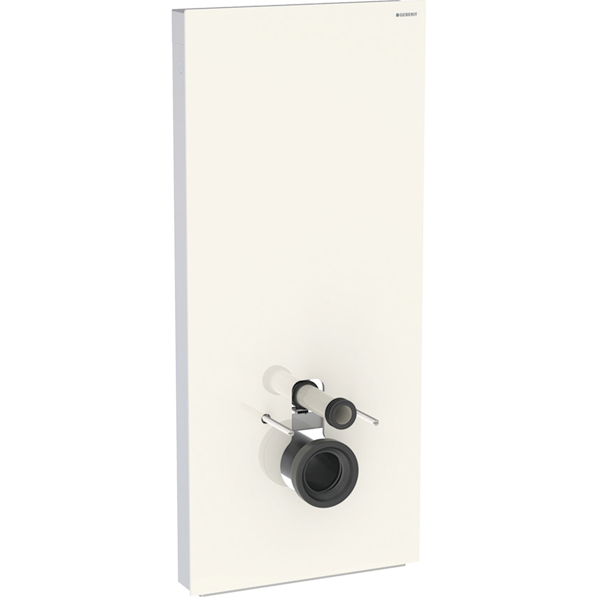 Geberit Grau Monolith Wand-Wc-Modul 131031Jl5 Bauhöhe 114Cm, Front Glas Sand-, Seite Aluminium - Image 3