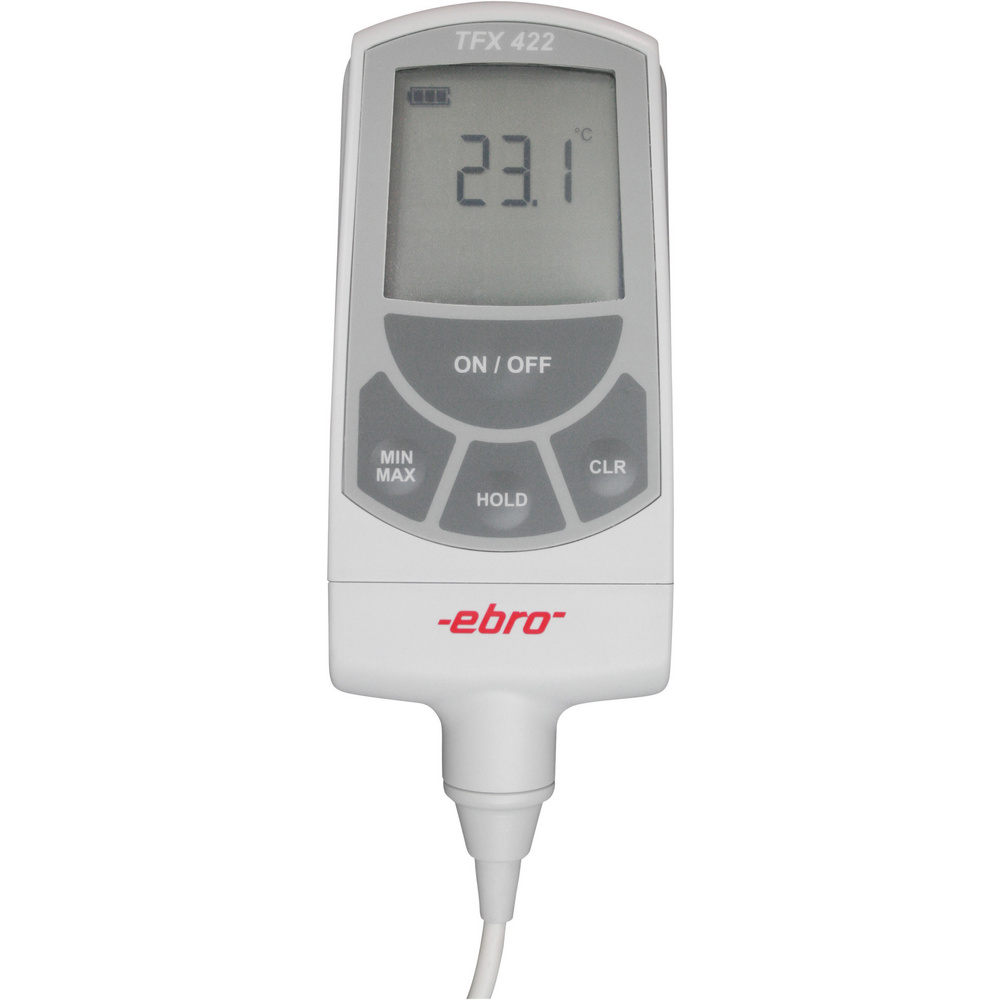 Ebro Tfx 422C-150 Einstichthermometer (Haccp) Messbereich Temperatur -25 Bis 50 °C Fühler-Typ Pt100