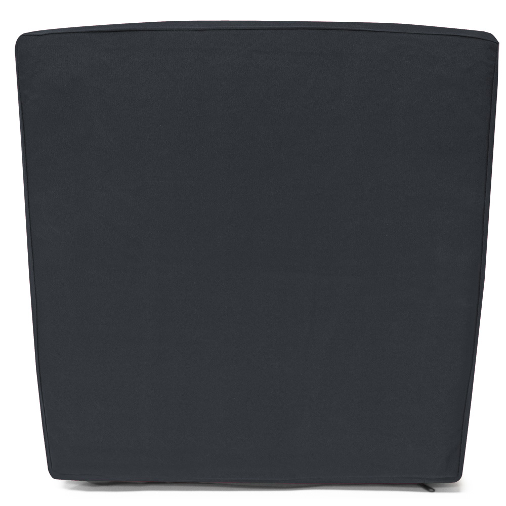 Detex® Kissenhüllen Kissenbezüge 8er Set Reißverschluss Wasserabweisend Polyester Waschbar Stuhlkissen Sitzpolster Gartenstuhl Sitzauflage Farbauswahl  Grau