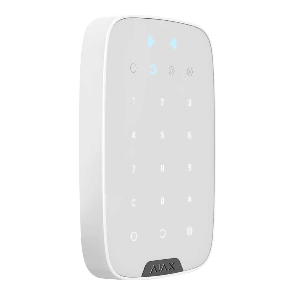 Keypad Plus Tastiera Senza Fili Lettore Tessere Centrali Plus Bianco - Ajax