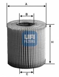 Oem Ufi 25.040.00 Ufi Ölfilter