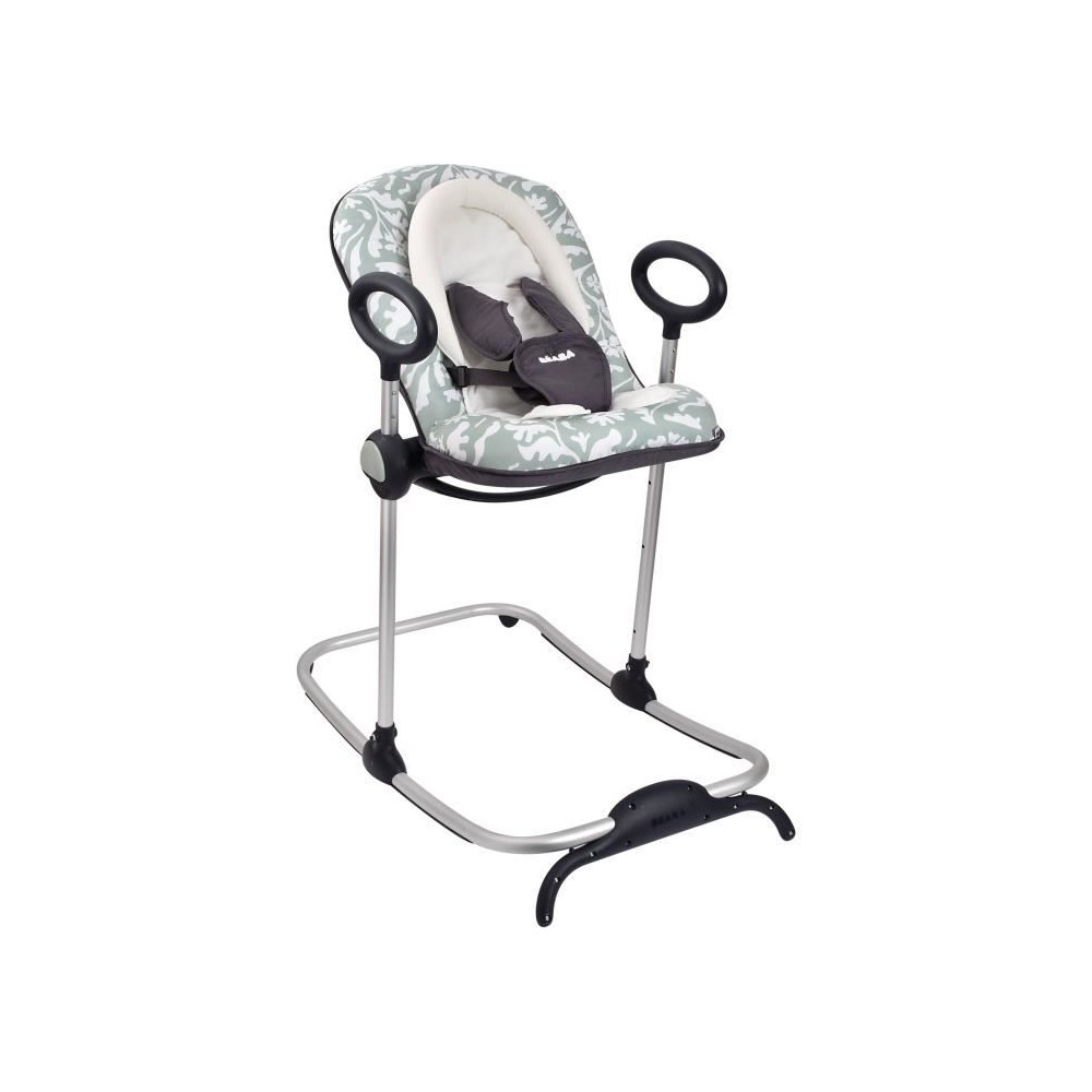 Transat Bébé Réglable 4 Hauteurs – Dossier Inclinable 3 Positions – Base Antidérapante – Assise Ergonomique Mint – Beaba