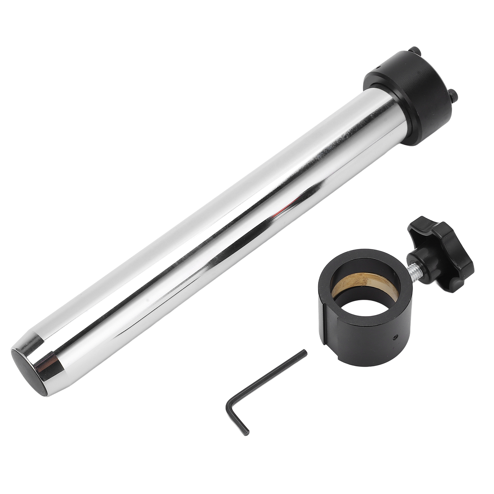 Support de table pour microscope binoculaire et triculaire, colonne chromée diamètre 32 mm, longueur 250 mm