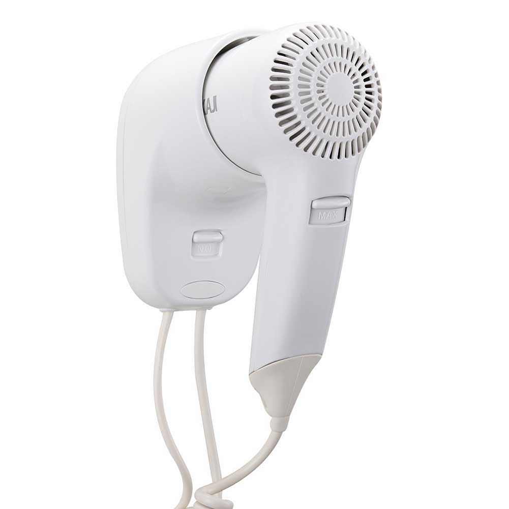 Asciugacapelli Parete Muro Hotel Phon Asciuga Capelli Bagno Casa Albergo 1200w