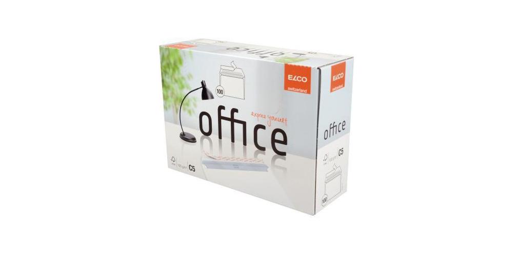Elco Office C5 Briefumschläge - C5 (162 x 229 mm) - Haftklebend - Hochweiß - Bild 7