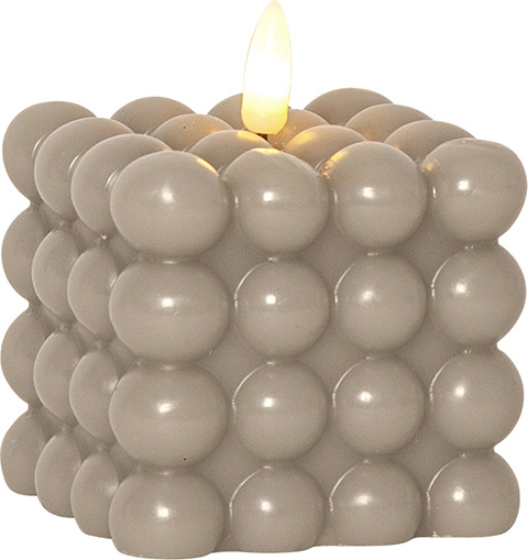 Star Trading Beige Led-Wachskerze 061-51 - Bild 3